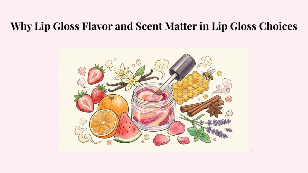 Why Lip Gloss Flavor and Scent Matter in Lip Gloss Choices