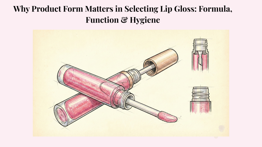 lip gloss product form
