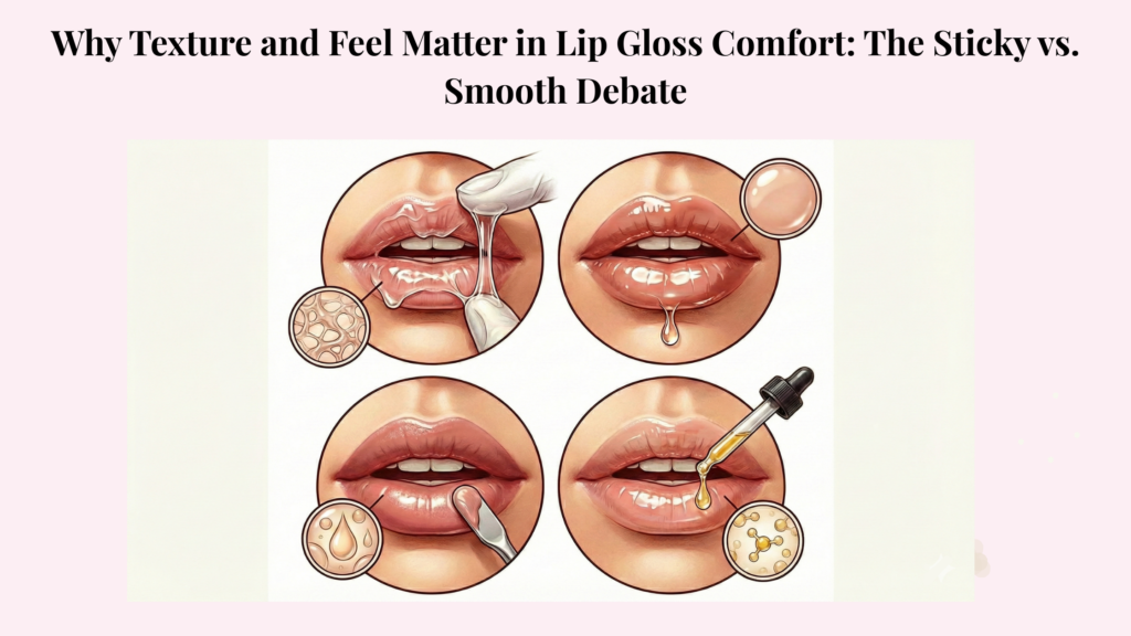 lip gloss texture